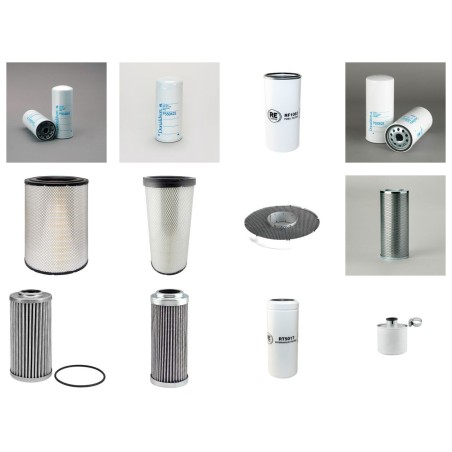 Filter Kit for Volvo A 40D Filter Service Kit  Serial No  12001-