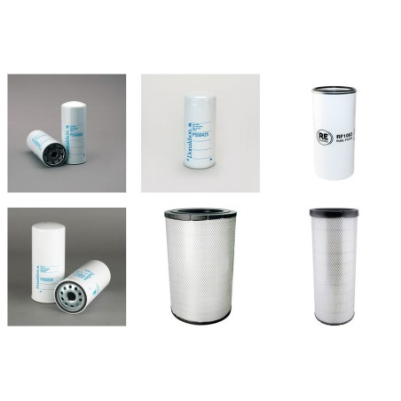 Filter Kit for Volvo A 40 E Filter Service Kit Air Oil Fuel Filters with Volvo D 16E ABE3 engine
