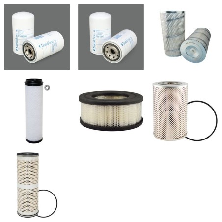 Filter Kit for Volvo DR 860 Filter Service Kit with Volvo TD50A engine Serial No Fuel Filter -spinon