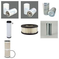 Filter Kit for Volvo DR 860T/ TL Filter Service Kit with Volvo TD50B engine Serial No Fuel Filter -spinon