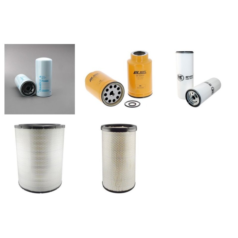Filter kit suitable for CAT 826H with CAT Engine Serial No AWF239- Air Oil Fuel Filters