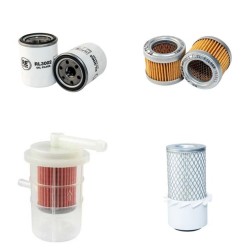 Volvo EC14 Filter Service Kit Air, Oil, Fuel Filters