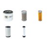 VOLVO EC 18D Filter Service Kit Air Oil Fuel Filters w/VOLVO D0.9-EF08 Eng.   YR  2015