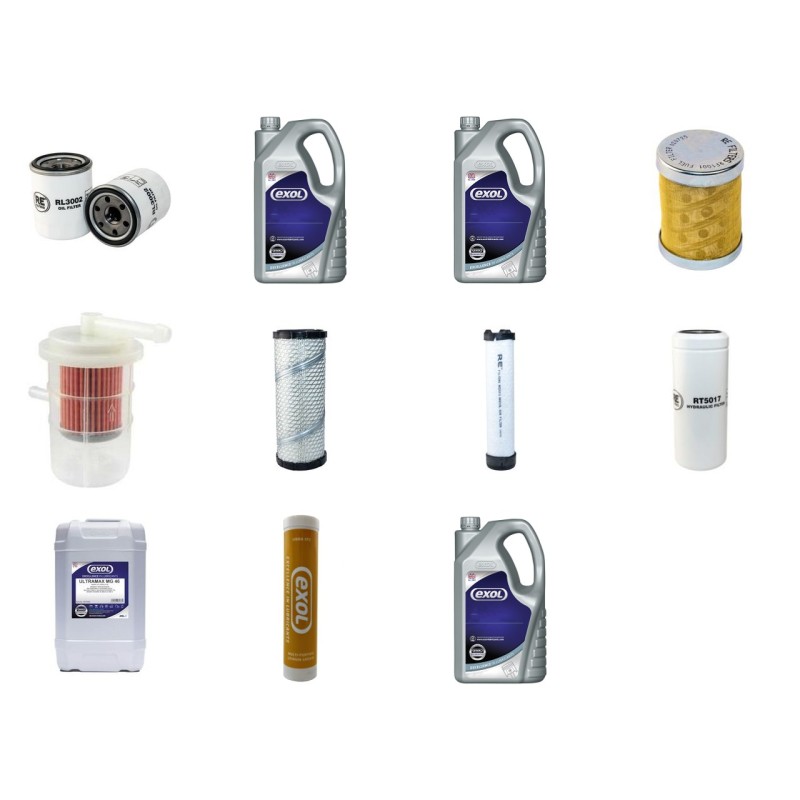 Filter Kit for Volvo EC25 EC30 Filter and Lubricant Kit