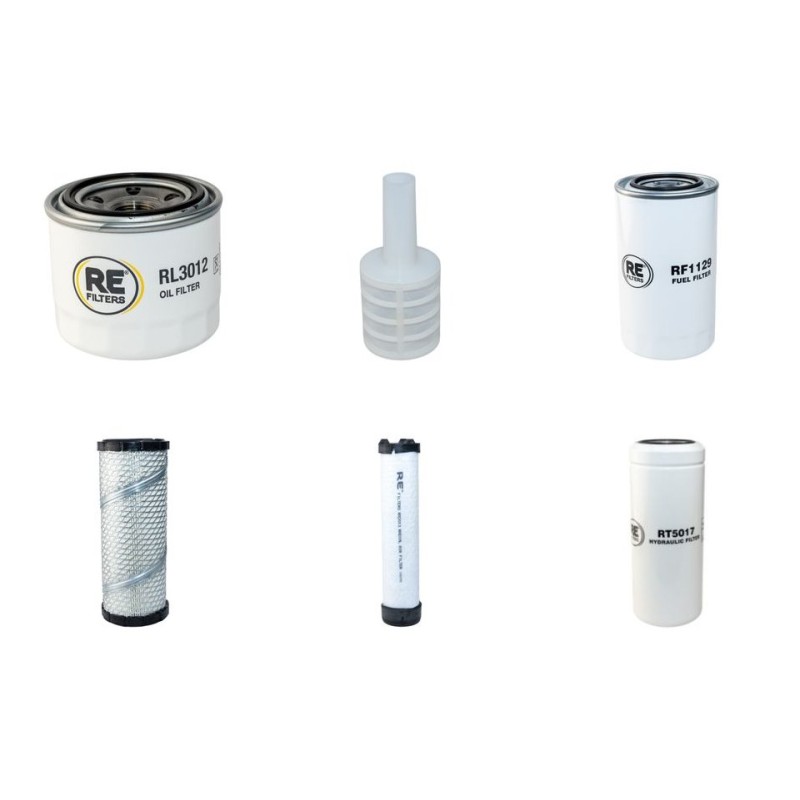 VOLVO EC 27C Filter Service Kit w/Volvo D1.6DCAE3 Eng.