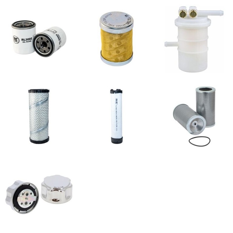 VOLVO EC 35 Filter Service Kit w/Mitsubishi S4L2 Eng.