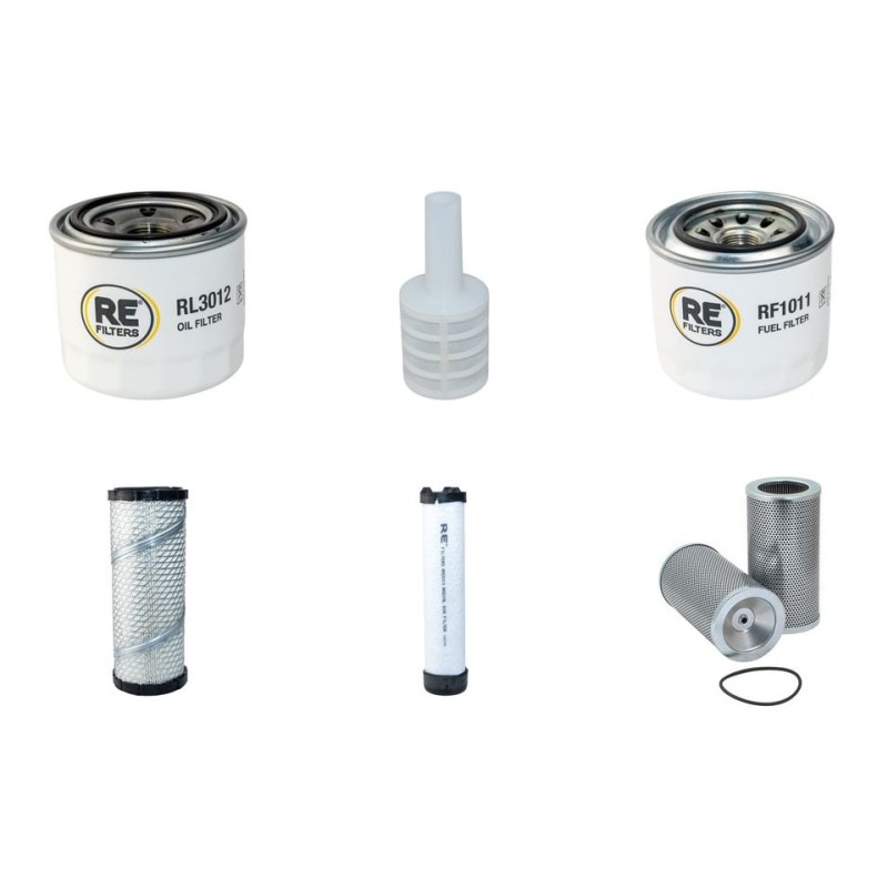 VOLVO EC 45 PRO Filter Service Kit w/Volvo D 2.2ACAE2E Eng.