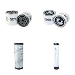 Volvo EC50 Filter Service Kit Air, Oil, Fuel Filters