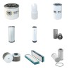 Filter Kit for Volvo EC 55C Filter Service Kit with Yanmar 4TNV94L-XVC6U engine