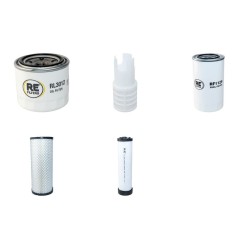 Filter Kit for Volvo EC 55C Filter Service Kit with Yanmar 4TNV94L-XVC6U engine Air, Oil, Fuel Filters