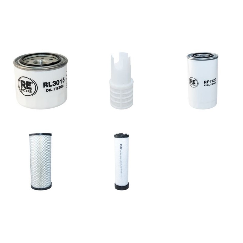Filter Kit for Volvo EC 60C Filter Service Kit Air Oil Fuel Filters with Yanmar 4TNV94L-XVC6U engine  YR 2010-