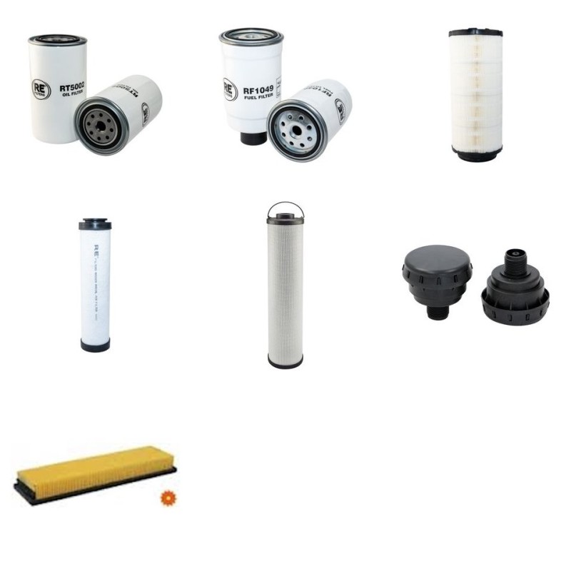 Filter Kit for Volvo EW 140 Filter Service Kit with Perkins engine