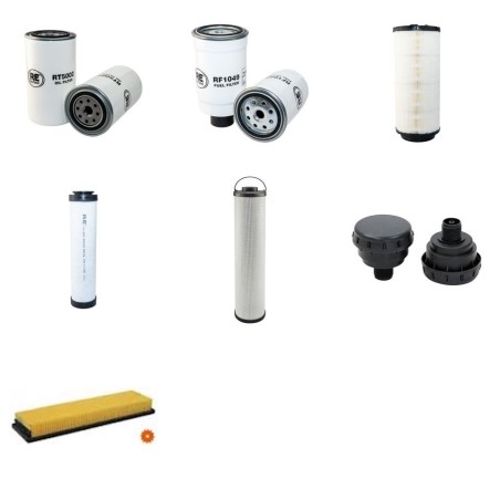 Filter Kit for Volvo EW 140 Filter Service Kit with Perkins engine