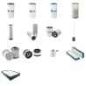 VOLVO EW 140 C Filter Service Kit w/VOLVO D5E-EAE3 Eng.
