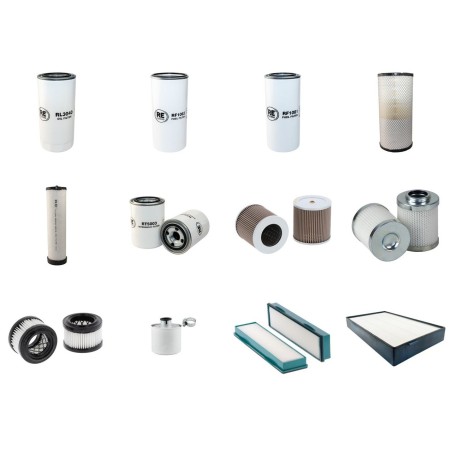 VOLVO EW 140 D Filter Service Kit w/Volvo D4H Eng.