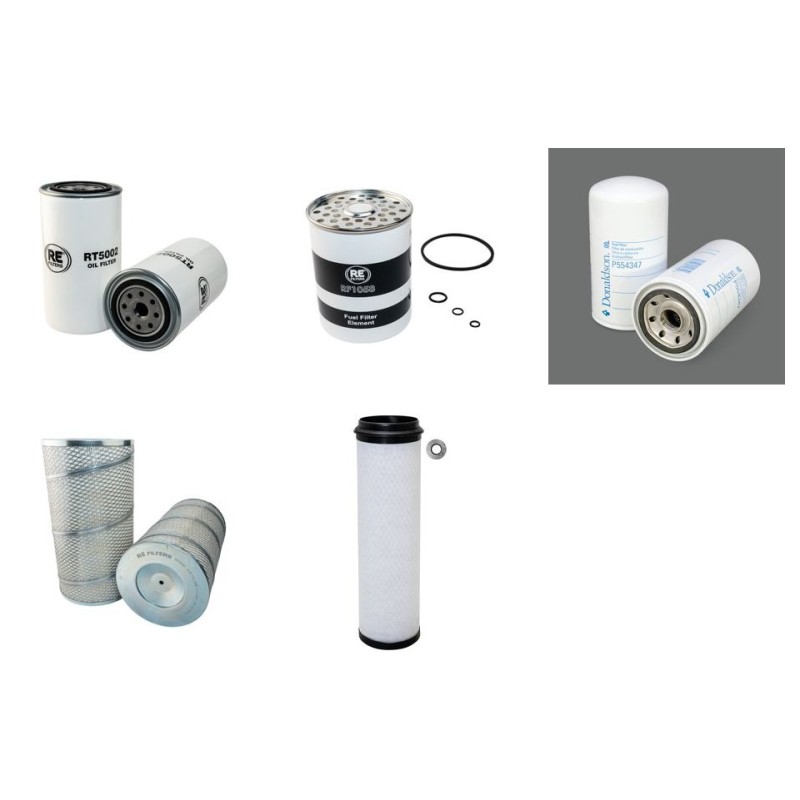 Filter Kit for Volvo EC 150 C Filter Service Kit Air Oil Fuel Filters with Perkins  engine