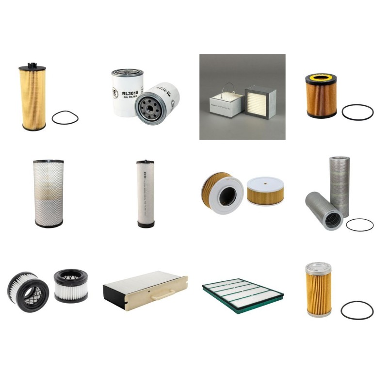 VOLVO EC 160B Filter Service Kit w/Volvo D6D EBE2 Eng.