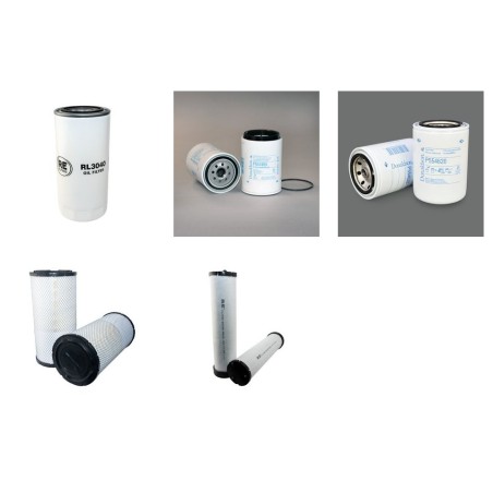 VOLVO EW 160 B Filter Service Kit Air Oil Fuel Filters w/VOLVO D6D EJE2 Eng.