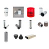Filter Kit for Volvo EW 160 B Filter Service Kit with Volvo D6D EJE2 engine Serial No  8731099-