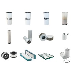 Filter Kit for Volvo EW 180 D Filter Service Kit with Volvo D4H engine  YR 2012-