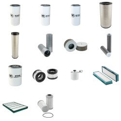 Volvo EC210C/ EC210C NL Complete Filter Service Kit w/ Volvo D6E-Engine