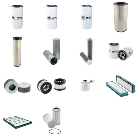 VOLVO EC 220 D (L) Filter Service Kit w/Volvo D6H Eng.