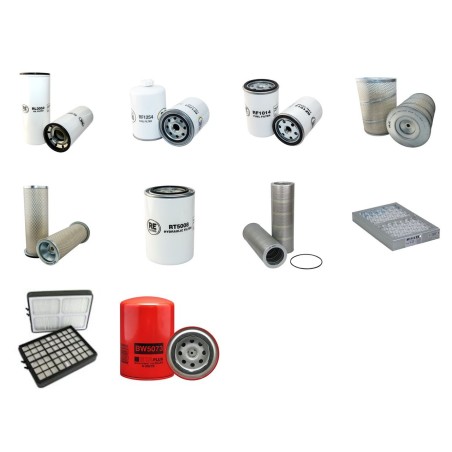 Filter Kit for Volvo EC 240 Filter Service Kit with Cummins C 8.3C engine 1996-2001