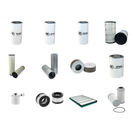 VOLVO EC 250 D Filter Service Kit w/VOLVO D8H Eng.
