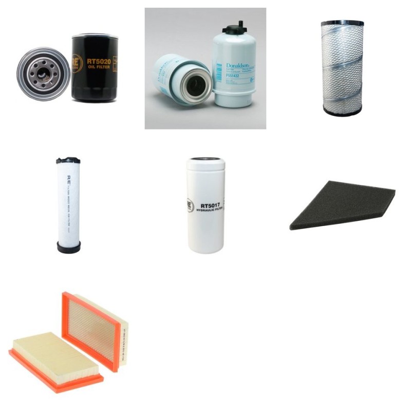 CAT 906 H Filter Service Kit w/CAT C3.4CYM1- Eng. SN  SDH1- YR  2009-