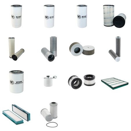 VOLVO EC 300D Filter Service Kit w/Volvo D 8H Eng.