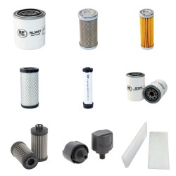 VOLVO ECR25D Filter Service Kit w/Volvo / Yanmar D1.1A Eng.