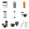 VOLVO ECR 25 D Filter Service Kit w/Volvo / Yanmar D1.1A Eng.