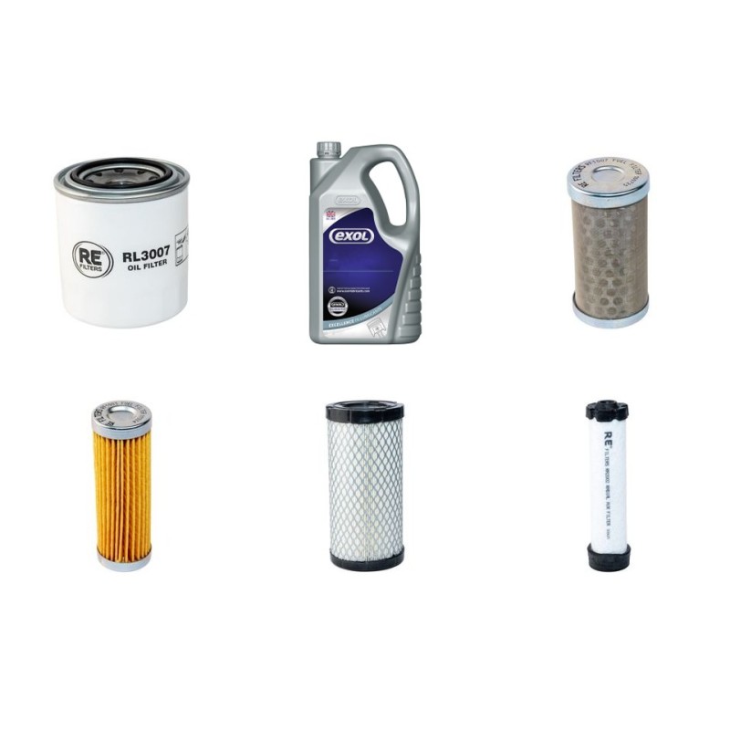 VOLVO ECR25D Engine Lubricant Kit w/Yanmar D1.1A Eng.