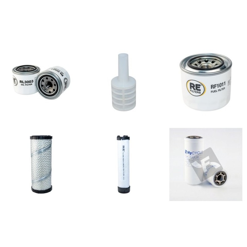 Filter Kit for Volvo ECR38 Filter Service Kit 2005-2014