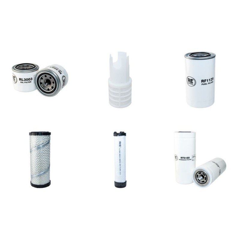 Volvo ECR38 Filter Service Kit w/ D1.6D Engine 2014--