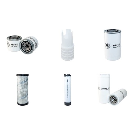 Filter Kit for Volvo ECR38 Filter Service Kit with D1.6D engine 2014--