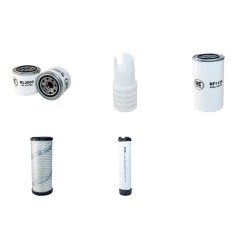 Volvo ECR38 Filter Service Kit Air Oil Fuel Filters with