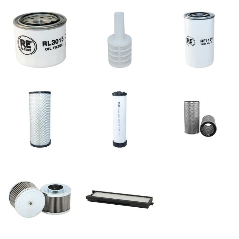 VOLVO ECR 58 Filter Service Kit w/Yanmar 4TNV94L Eng.
