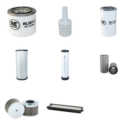 VOLVO ECR 58 Filter Service Kit w/Yanmar 4TNV94L Eng.