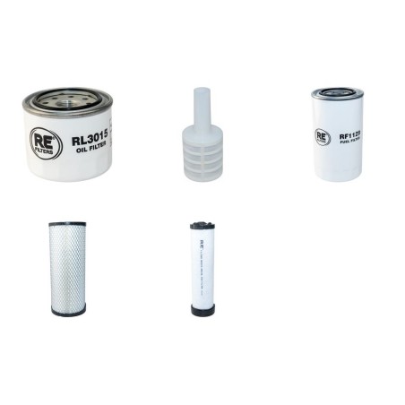 VOLVO ECR 58 Filter Service Kit w/Yanmar 4TNV94L Eng. Air, Oil, Fuel Filters