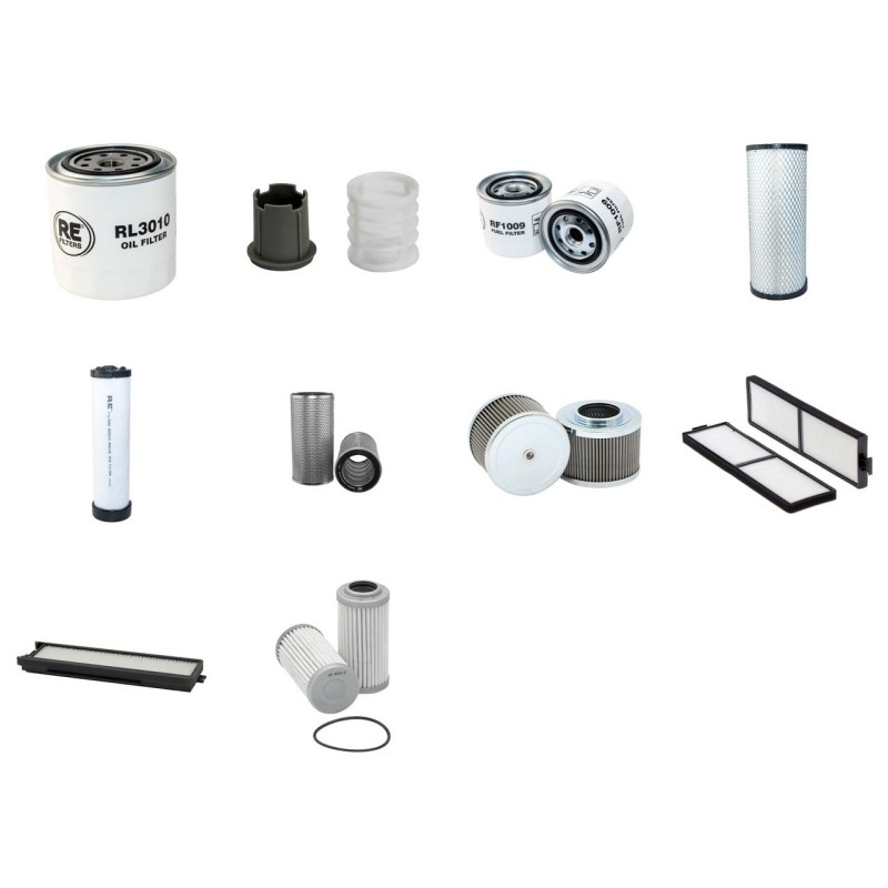 Volvo ECR58D Filter Service Kit
