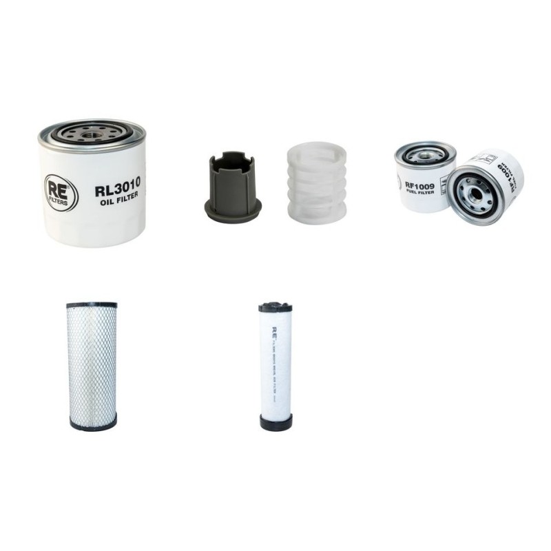 Filter Kit for Volvo ECR58D Filter Service Kit Air, Oil, Fuel Filters