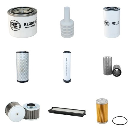 Volvo ECR88 Filter Service Kit S/N 10750-