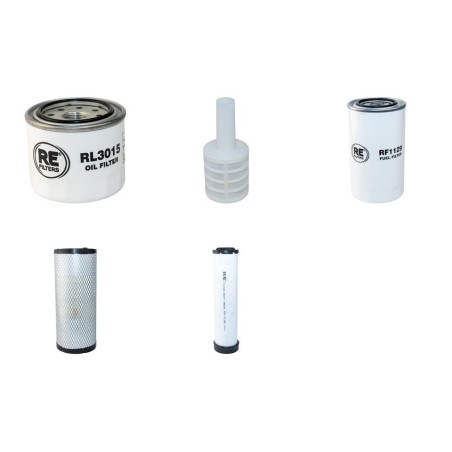Volvo ECR88 Filter Service Kit S/N 10750- - Air, Oil, Fuel Filters