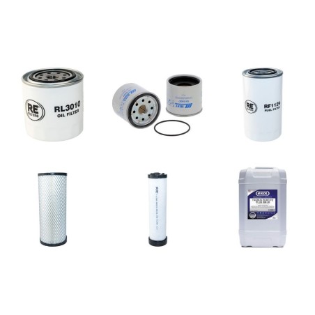 Filter Kit for Volvo ECR88D engine Filter & Lubricant Service Kit
