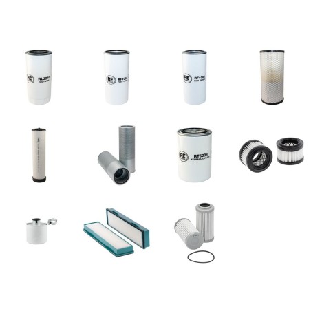 VOLVO ECR 235 EL Filter Service Kit w/Volvo D6J Eng. 2015