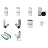 VOLVO ECR 305 C/CL Filter Service Kit w/Volvo D7E Eng. 2008-