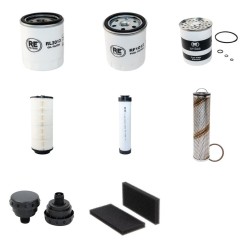 Filter Kit for Volvo L 20 B Filter Service Kit with Volvo D3D-Cae1 engine Serial No 1700001-
