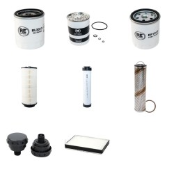 Filter Kit for Volvo L 25 F Filter Service Kit with Volvo D 3.1A engine