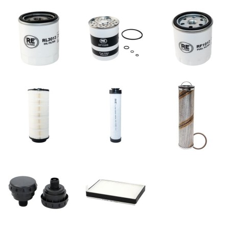 Filter Kit for Volvo L 25 F Filter Service Kit with Volvo D 3.1A engine